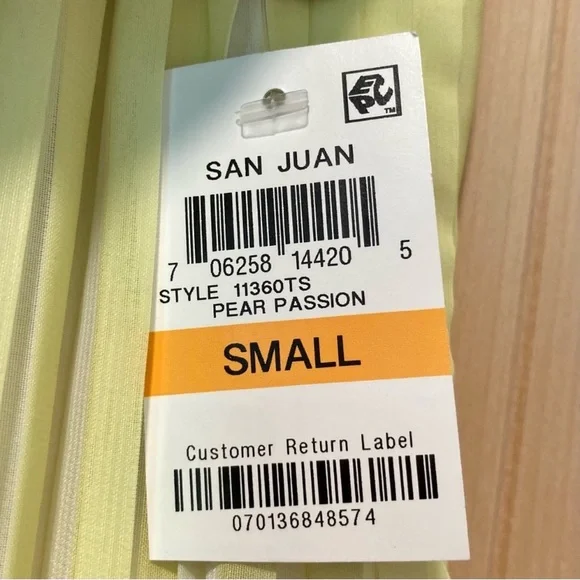 Thalia Sodi San Juan Lemon Yellow Pleated Maxi Dress Small NWT Lined - Picture 16 of 16